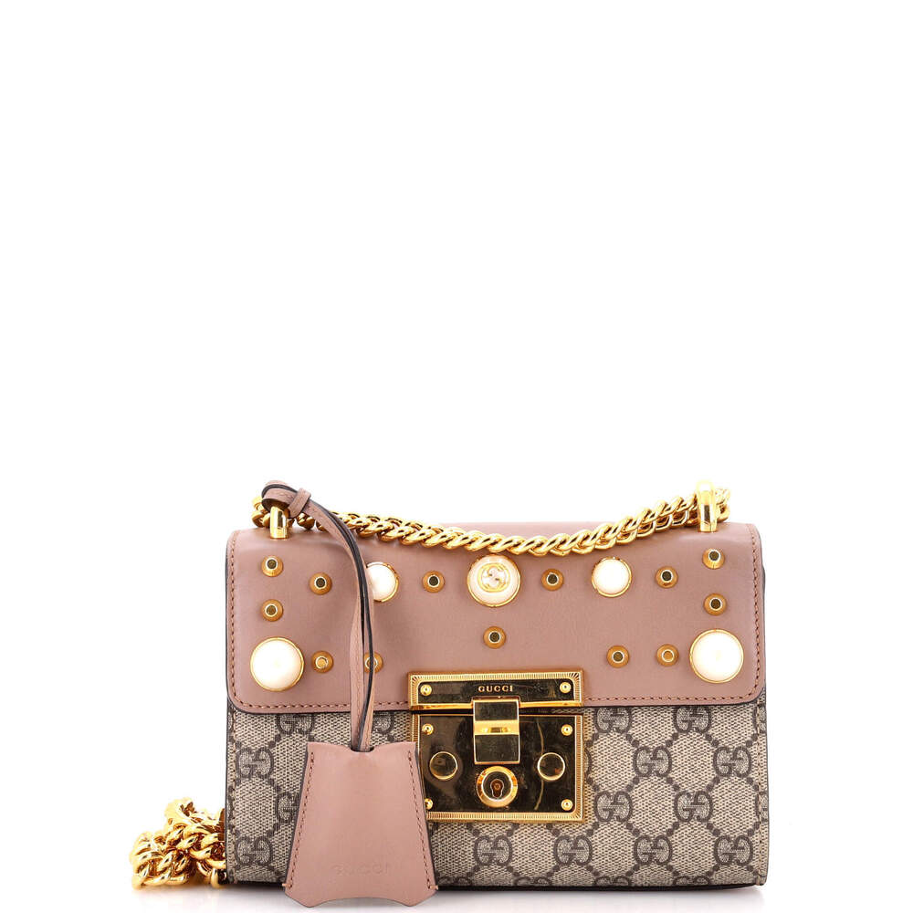 Gucci Small Pearly Padlock Shoulder Bag